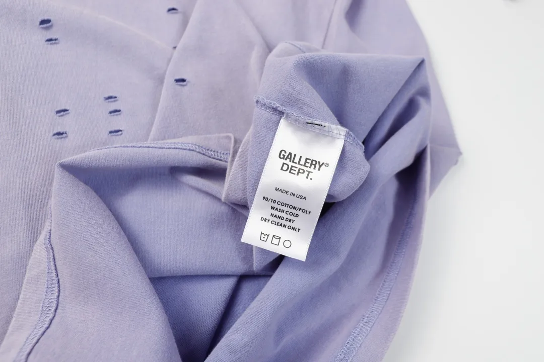 GALLERY.DEPT new summer short-sleeved model number: D3216p110 color: purple code number: S M L XL